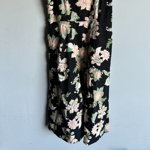 Love for Humanity floral dress linen blend size S. - Picture 3 of 5